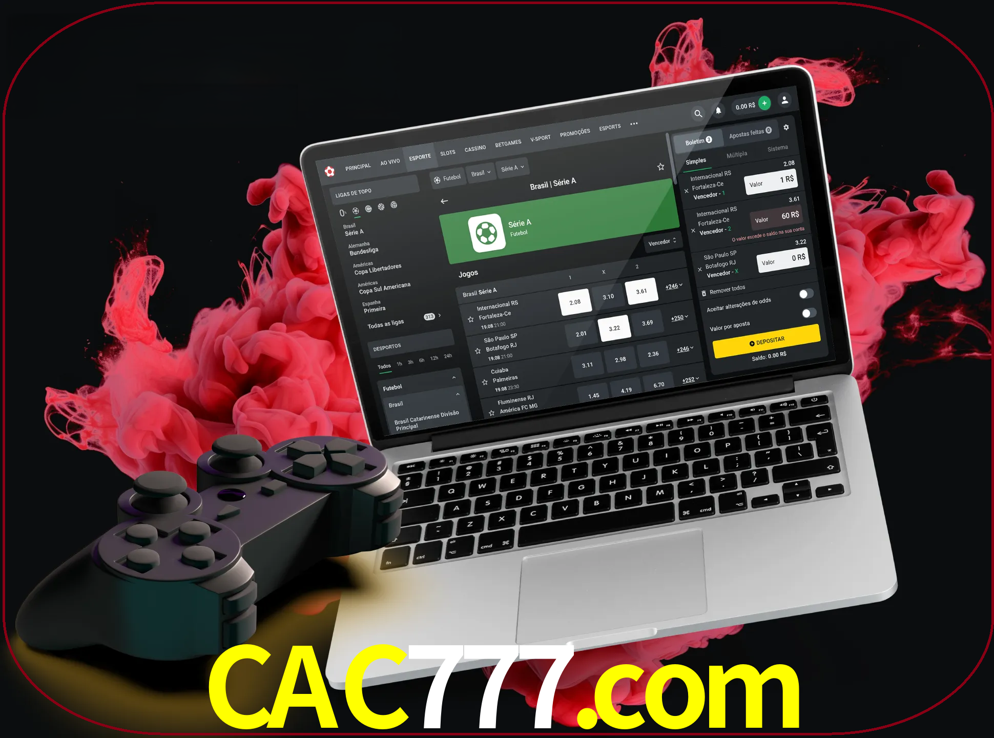 Visite a secção especial de jogos de vídeo em cac777 para descobrir em que jogos pode apostar e ganhar muito dinheiro.