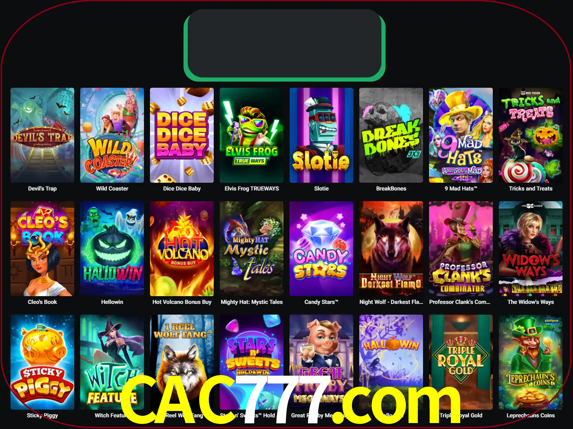 Procure por seus amados jogos de slot.
