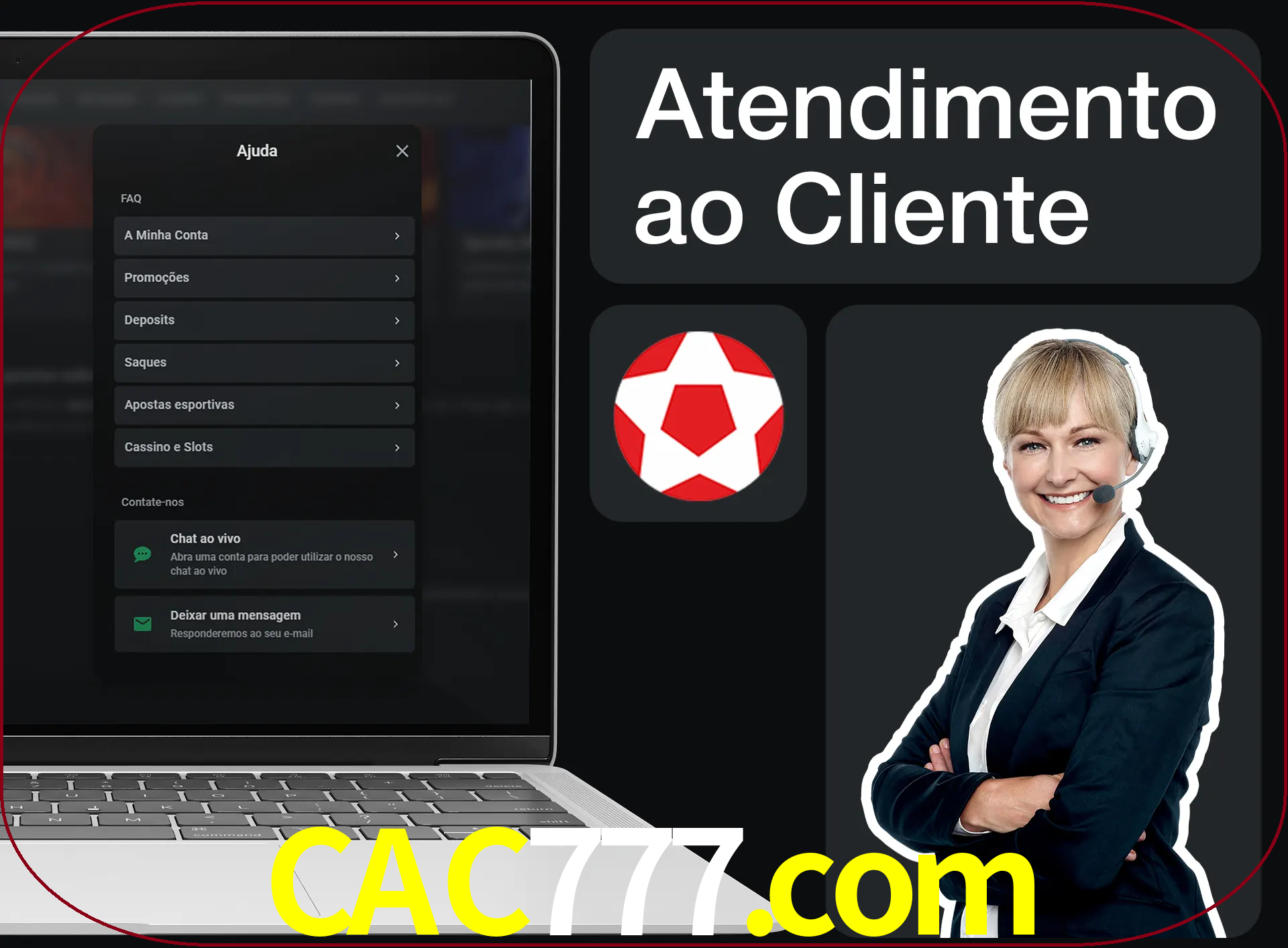 Você pode pedir nosso apoio para ajudar.